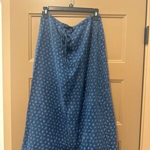 Liz Claiborne Floral Maxi Skirt